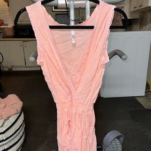 Pink romper